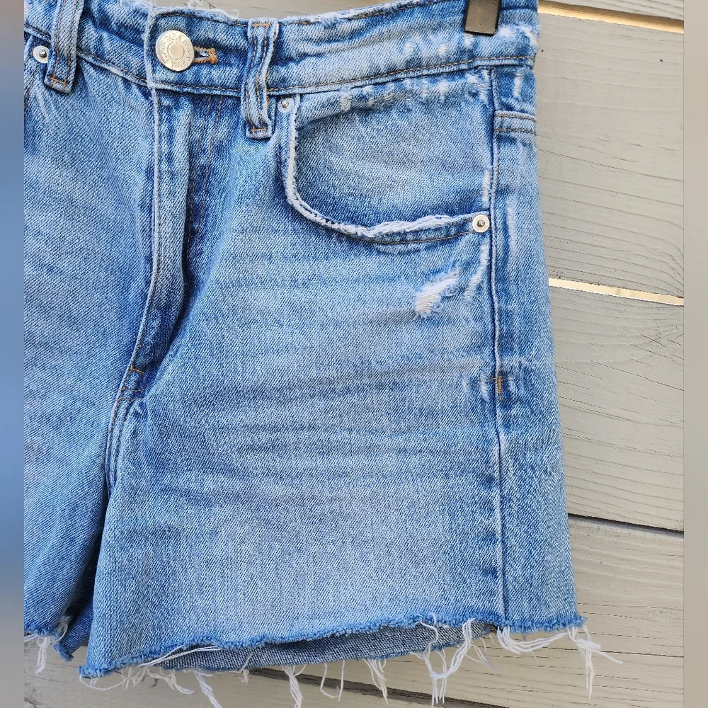 Zara High Rise Cutoff Shorts